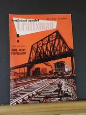 Railroad Model Craftsman Magazine 1952 May Modern trestle bridge Working power h