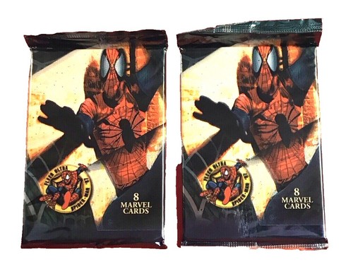 Five Sealed Packs- 1997 Fleer/Skybox Marvel Spider-Man W/ Bonus