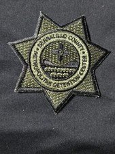 Bernalillo County New Mexico Sheriff Patch ~ RARE Subdued Color Hard To Get Find