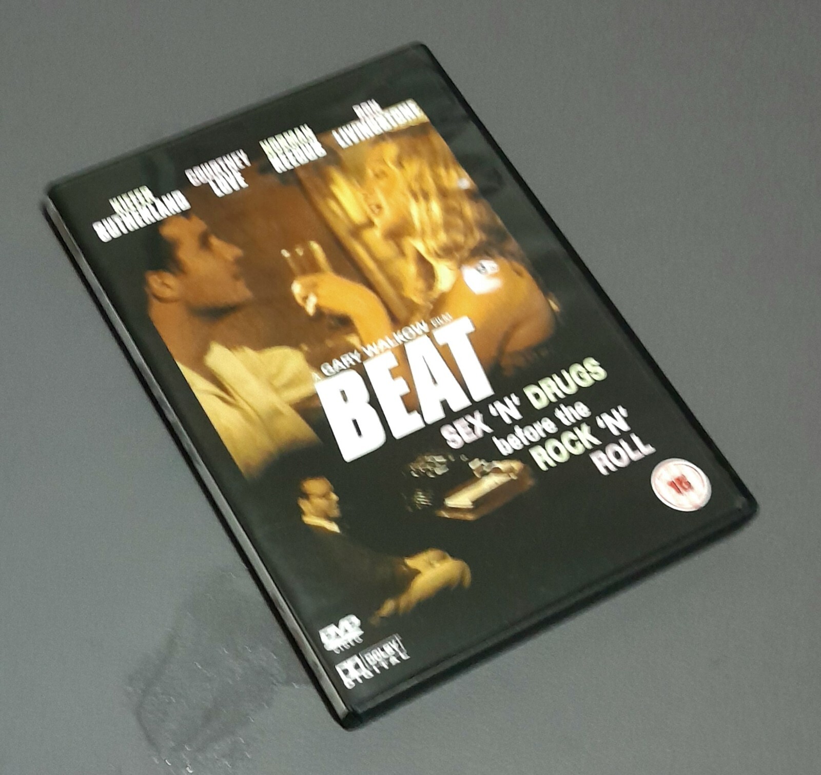 Beat- DVD- Cult Viewing- Burroughs- 2006- Kiefer Sutherland- Courtney Love