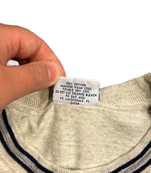 rlaw Vintage Panama Canal Single Stitch Made In USA Size XL Heather