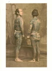 Cabinet of Curiosity Board Poster A3 Two Men Tattooed Tattoo