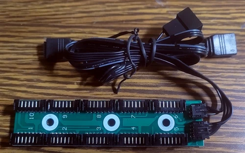 GAMEMAX Ten Port ARGB-PWM Hub - For Proprietary 8-Pin Fans - No  SATA Adapter