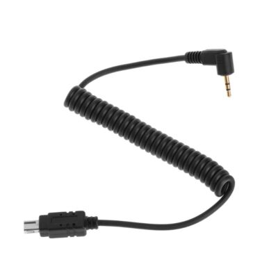 2.5mm-N3 Remote Control Shutter Release Cable for DSLR Nikon Cameras D3100 D5200