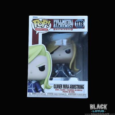 Funko Pop! Olivier Mira Armstrong Fullmetal Alchemist FMA IN STOCK Pop 1178  889698577380|