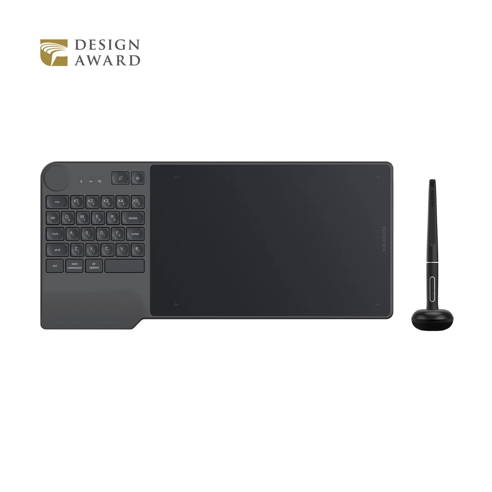 Huion KD200 Bluetooth 5.0 Wireless Graphics Drawing Tablet Certified Refurbished