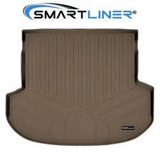 SMARTLINER Custom Fit Cargo Liner Tan OEM All Weather 2019-2020 Hyundai Santa Fe