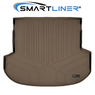SMARTLINER Custom Fit Cargo Liner Tan OEM All Weather 2019-2020 Hyundai Santa Fe