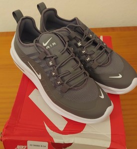 nike air max axis grey white running shoes