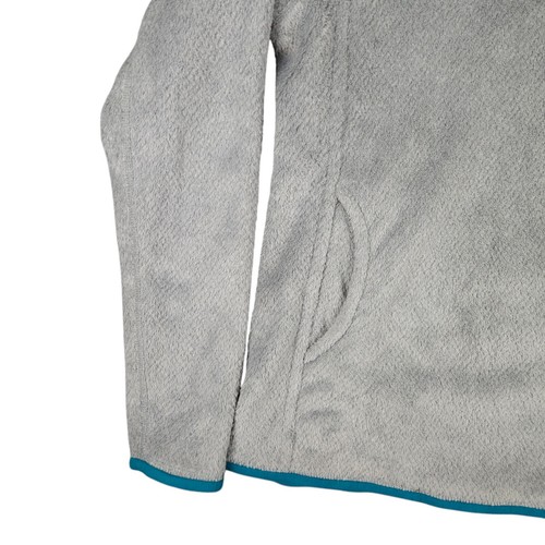 Patagonia Women's Re-Tool Snap-T Gray/Elwha Blue Pullover Size M - #25442 - Picture 2 of 9