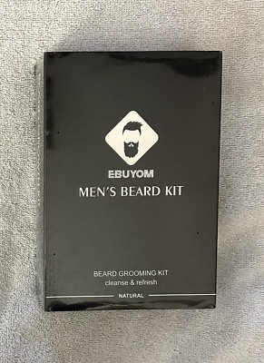 NEW Eboyum Beard Grooming Kit Full Hair Men's Oil Serum Boosts Ships in 24 hours