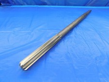 CLEVELAND 7/8 O.D. HSS REAMER MORSE TAPER #2 SHANK 8 FL MT2 .875 EXTRA LONG 18"