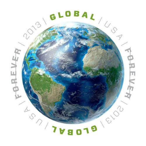 US 4740a Earth global imperf NDC single MNH 2013 - Photo 1/1