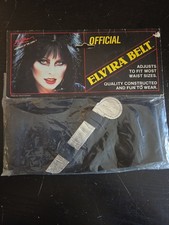 Elvira Mistress Of The Dark Official Elvira Belt Adjusts To Fit Most Waist Sizes