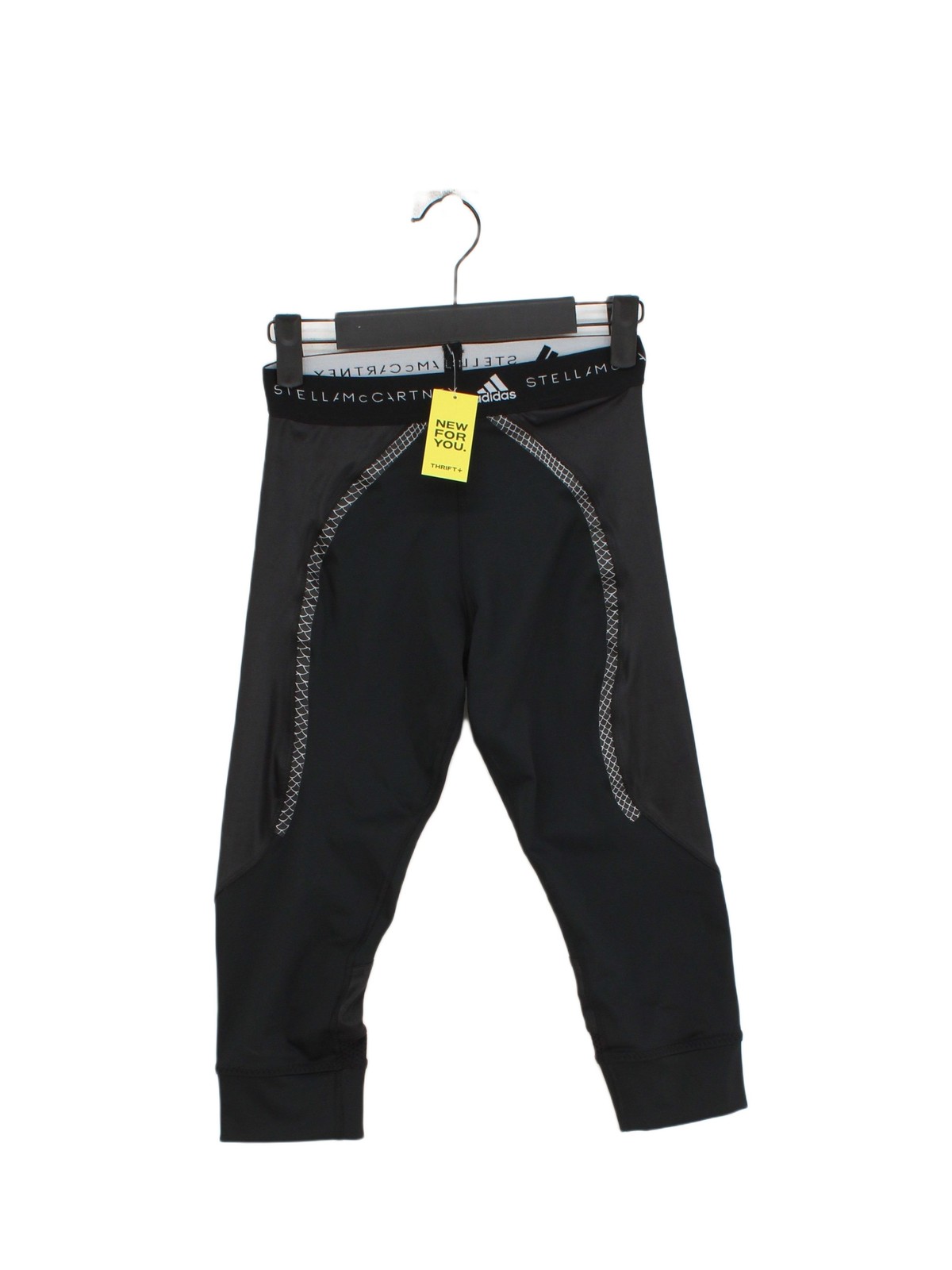 ALTRA Adidas Leggings Donna XXS Nero 100% Altro Cropped