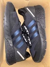 Adidas ZX 1k Boost All Black Size 10 men new