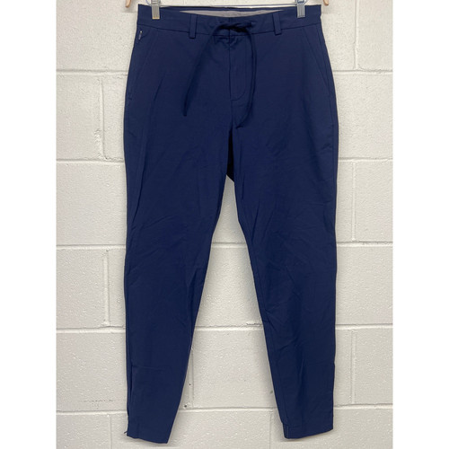 Jogger homme neuf Vineyard vines on the go taille M bleu marine skinny slim leg solid - Photo 1 sur 7