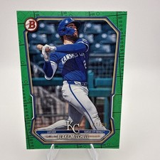 2026 Bowman Baseball Blake Mitchell Green Score Card /99 Royals 🔥 1st on print