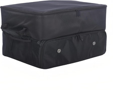 Golf Trunk Organizer - 2 Layer Car Locker Storage Bag, Men'S Golf Gear Locker & 