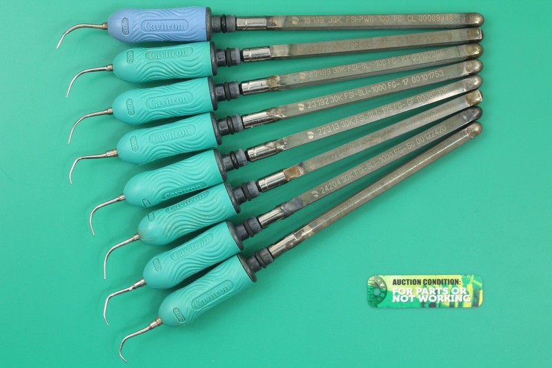 Cavitron Ultrasonic 30K Scaler Inserts (8pk) - HANDPIECE USA for REPAIR -