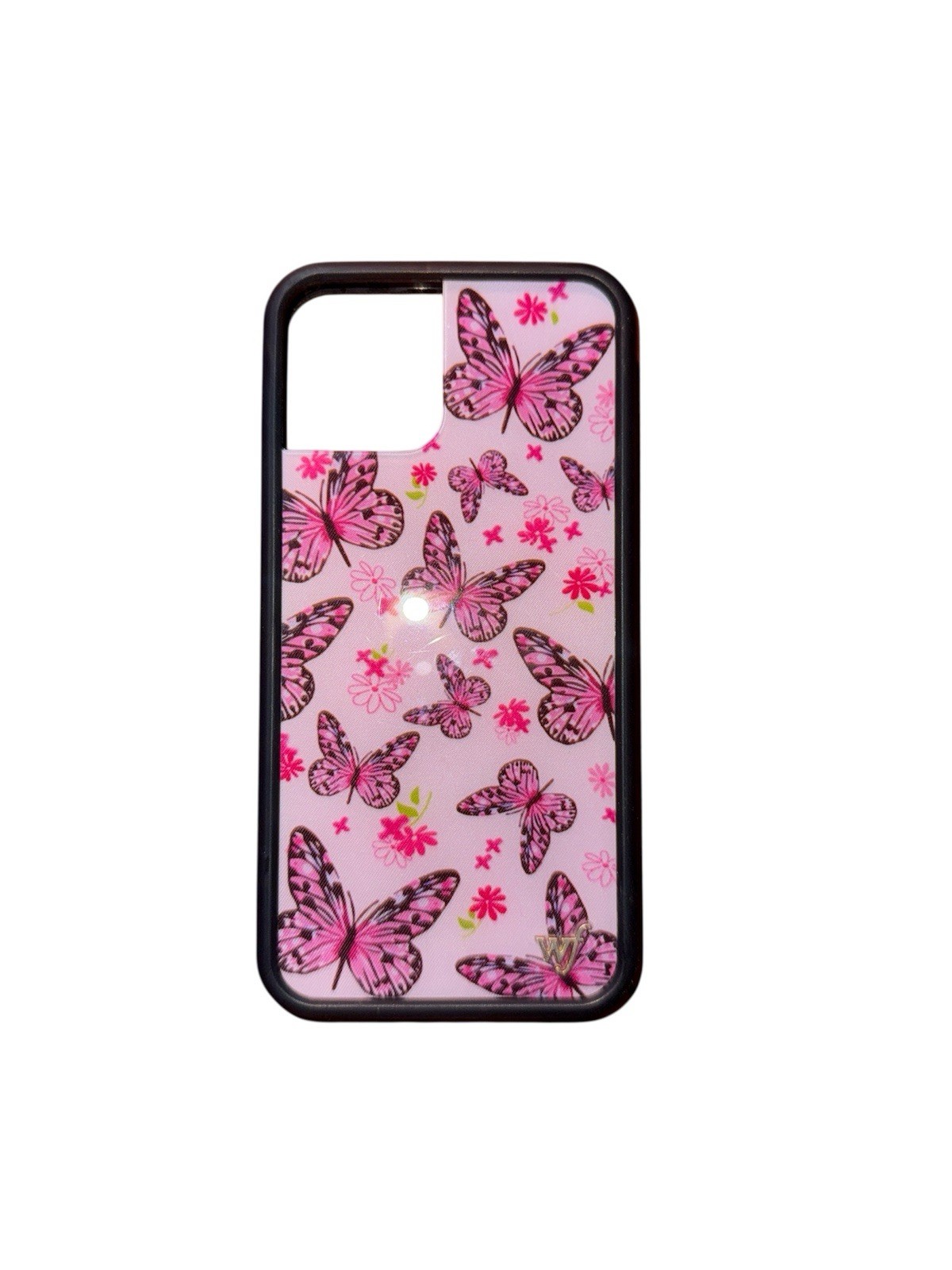 Wildflower iPhone 12 Pro Butterfly Case - Floral Design  
