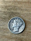1937D Mercury Dime F+