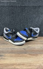 Nike Jordan Legacy 312 Low Game Royal Black Elephant Print Sneakers Size 7Y