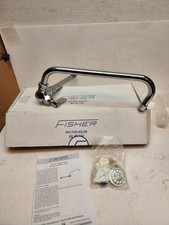 Fisher 56006 12 Inch Swing Spout Faucet Wok Range Filler Stainless Steel