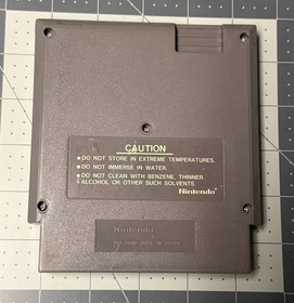 Pro Wrestling Nintendo NES 5 screw cleaned & Tested