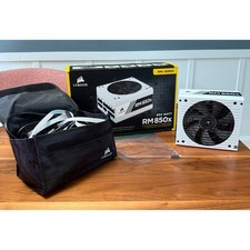 Corsair RM850x 850W ATX Power Supply PSU - 80 Gold Certified - White