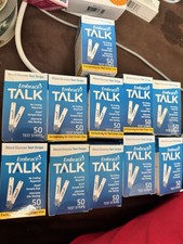 550 Embrace TALK Blood Glucose Test Strips 11 Qty. Exp 25-2026. -27