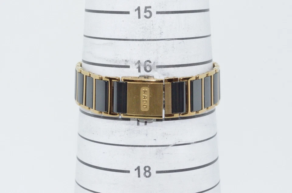 Vintage [EXC+5] RADO DiaStar 153.0283.3N Preto Cerâmica Qz Relógio Feminino JAPÃO - Imagem 3 de 4