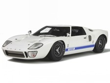 Ford GT40 GT 40 white resin modelcar GT131 GT-Spirit 1:18