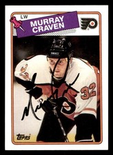 1988 Topps Hockey #79 Murray Craven Signed Autograph (no COA) *d2