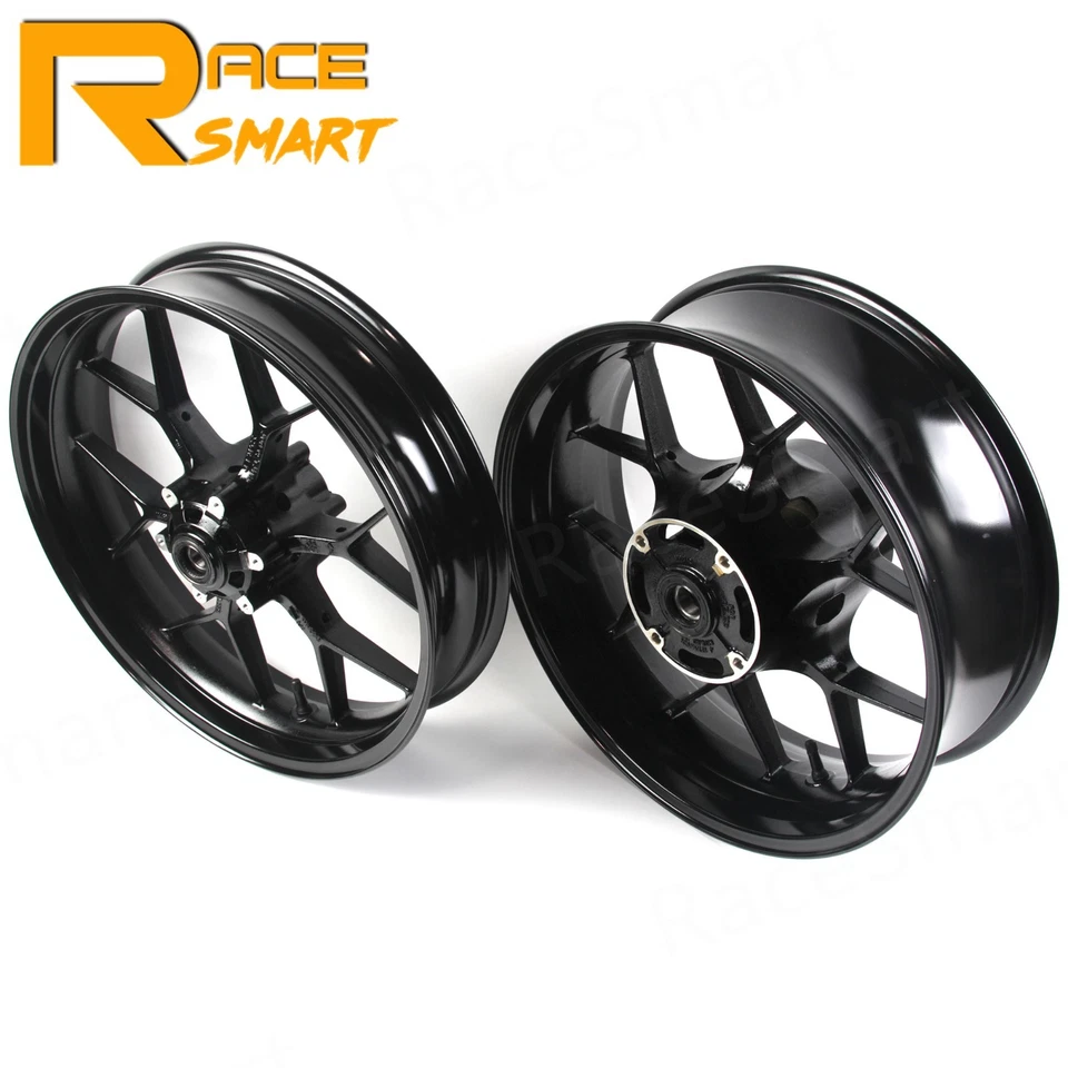 Arashi Tubeless Front Rear Wheels Rim Brake Rotors For Honda CBR1000RR 2004 2005 Foto 2 de 4