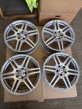 4 X SET MERCEDES E CLASS W207 W212 ALLOY WHEELS 18" INCH AMG 9J ET54 8.5J ET48