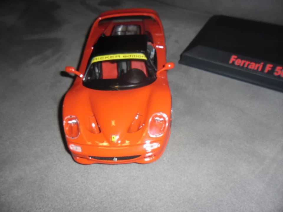 FERRARI F 50 "RIEKER EDITION" 1:18 SINGLE PIECE CUSTOM-MADE WITH DISPLAY - Image 4 of 4