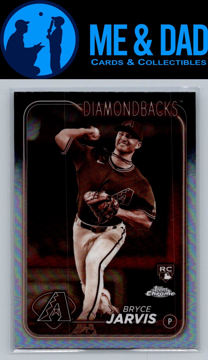 2024 Topps Chrome #75 Bryce Jarvis Sepia Refractors