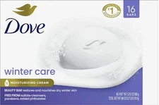 Dove Beauty Bar Winter Care Limited Edition Moisturizing 3.75oz 16 Bars