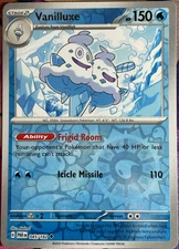 Vanilluxe Reverse Holo - 045/182 - Paradox Rift Pokemon 2023