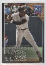 2019 Update 150 Years of Professional Baseball Black 200/299 Willie Mays HOF 0b0