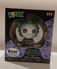 Funko Dorbz - BeetleJuice #354 Bam! Exclusive - Brand New w/ Pop Protector 