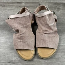 Blowfish Malibu Sandal  Women’s Size 8.5 Brisa Ankle Strap Pink Boho Beach