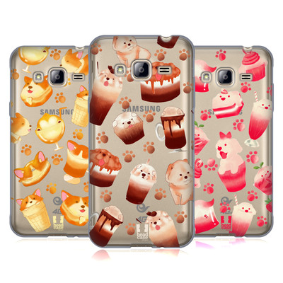 HEAD CASE DESIGNS KAWAII WELPEN UND BONBONS GEL HANDYHÜLLE FÜR SAMSUNG HANDYS 3