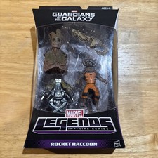 Marvel Legends Rocket Raccoon BAF Groot New In Package Sealed Guardians Galaxy