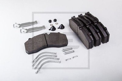 PE Automotive Bremsbelagsatz Scheibenbremse 086.300-50A für 85 TGA ACTROS CF DAF