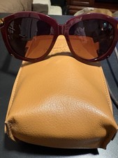 MCM MW0005 71F Oversized Tortoise Sunglasses Brown Lens for Women