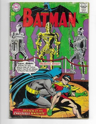 Batman 172 1965 DC Comics VG- 3.5 Commissioner Gordon Robin