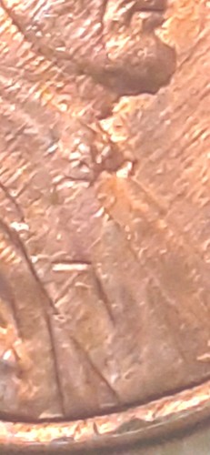 1985-P Lincoln Penny VF Rare Double Strike Double Monuments Strike Thru Errors - Picture 24 of 24