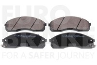 Eurobrake BremsbeläGe BremsklöTze FüR KIA Carnival II GQ 2.9 Crdi 2.5 V6 UP